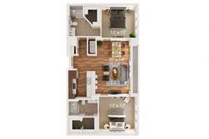 The Porter Brewers Hill O Floor Plan